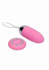 Luca - Rechargeable Remote Control Vibrating Egg - Pink Sex Toy Product