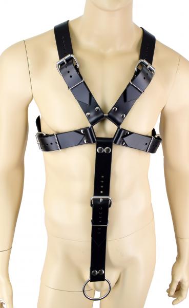 X-Harness with Cock Ring Attachment Sex Toy Product
