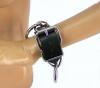 Triple Ring Leather Bondage Bracelet Sex Toy Product Image 2