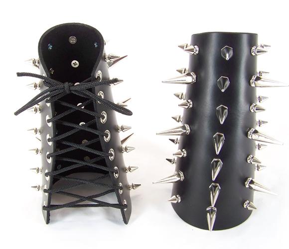 Spiked Leather Gauntlet Sex Toy Product