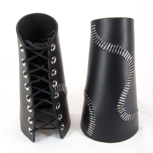 Leather Staple Gauntlet (ea.) Sex Toy Product