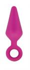 Candy Pop Large Silicone Plug Fuchsia Sex Toy Product