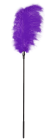 Guilty Pleasure Large Feather Tickler Purple Sex Toy Product