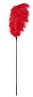 Guilty Pleasure Large Feather Tickler Red Sex Toy Product