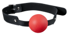 Guilty Pleasure Solid Silicone Ball Gag Red Sex Toy Product