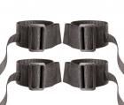 Guilty Pleasure Wrist and Ankle Restraint Set Black Sex Toy Product