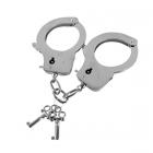 Guilty Pleasure Metal Handcuffs Silver Sex Toy Product