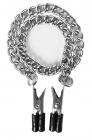 Guilty Pleasure Block Busters Nipple Clamps Silver Sex Toy Product