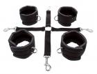 Guilty Pleasure Hog Tie Cuff Set Black Sex Toy Product