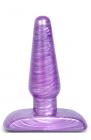 Swirl Plug Small Purple Sex Toy Product
