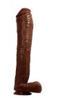 The Weapon Super XL 13" Dildo- Brown Sex Toy Product