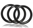 3 Pack Strong Stretchy C Rings - Black Sex Toy Product