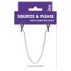 Squeeze N Please Nipple Clamps Chain Kinx Sex Toy Product Image 2
