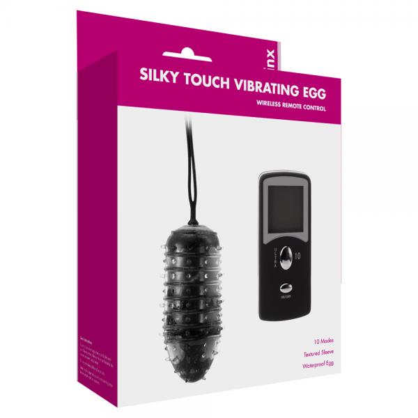 Silky Touch Vibe Wireless Egg Black Minx Sex Toy Product
