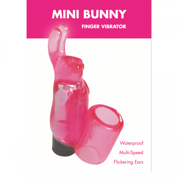 Mini Bunny Finger Vibe Pink Minx Sex Toy Product
