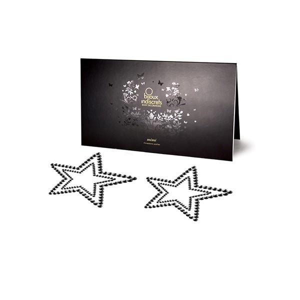 Mimi Star Black Rhinestone Pasties Sex Toy Product