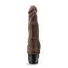 Dr Skin Cock Vibe 4 Chocolate Brown Vibrating Dildo Sex Toy Product Image 2