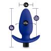 Performance Plus Turbo Indigo Blue Butt Plug Sex Toy Product Image 4
