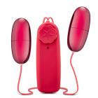 Double Pop Eggs Cerise Pink Vibrating Bullet Sex Toy Product