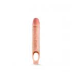 Performance 10 inches Cock Sheath Penis Extender Beige Sex Toy Product