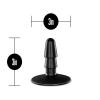 Lock On Adapter with Suction Cup Black  Sex Toy Product Image 2