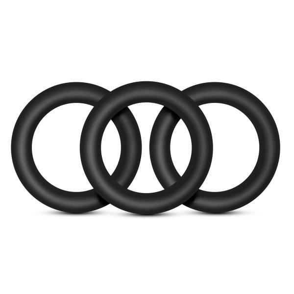 Performance VS2 Silicone Cock Rings Small Black Sex Toy Product