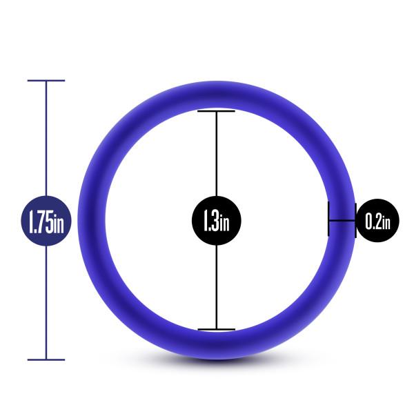 Performance Ring VS1 Medium Silicone Indigo Sex Toy Product
