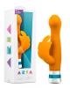 Aria Lotus Flutter Tangerine Orange Vibrator Sex Toy Product Image 4