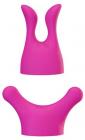 Palm Body Head Attachments 2 Pack Pink Sex Toy Product