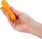 Soft Rain Breeze 7 Function Bullet Vibrator Orange  Sex Toy Product