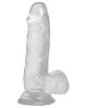 Crystal Addiction Dong 6 inches Clear Sex Toy Product Image 1
