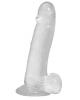 Crystal Addiction Dong 8 inches Clear Sex Toy Product Image 1