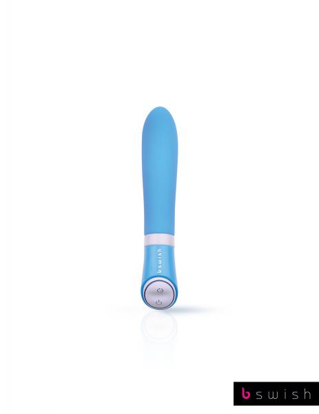 Bgood Deluxe Silicone Vibrator Blue Sex Toy Product
