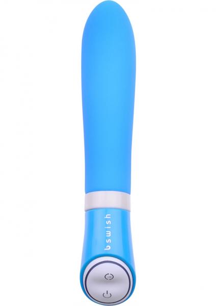 Bgood Deluxe Silicone Vibrator Blue Sex Toy Product