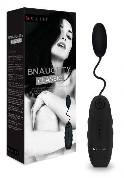 Bnaughty Vibrating Bullet Black Sex Toy Product