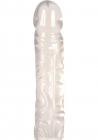 Crystal Jellies Classic Jelly Dong Sil A Gel 8 Inch Clear Sex Toy Product
