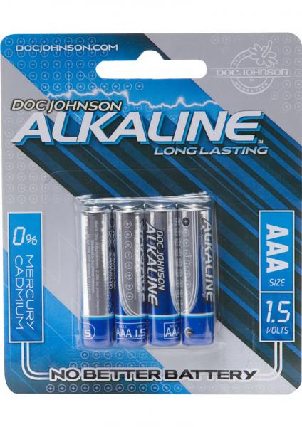 Doc Johnson Alkaline Batteries AAA 4 Pack Sex Toy Product