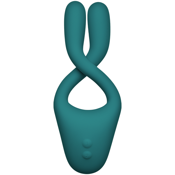 Tryst V2 Bendable Multi Erogenous Zone Massager Remote Teal Sex Toy Product