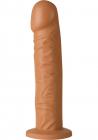 Vac U Lock Platinum Classic Cock Attachment Silicone Brown 8 Inch	 Sex Toy Product