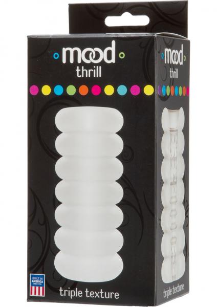 Mood Thrill Triple Texture Masturbator Frost Sex Toy Product
