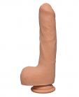 The D 9 inches Uncut D With Balls Ultraskyn Beige Dildo Sex Toy Product