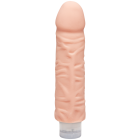 The D Shakin D 7 inch Vibrating Dildo Vanilla Beige Sex Toy Product