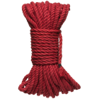 Kink Hogtied Bind & Tie Hemp Bondage Rope 50ft Red Sex Toy Product