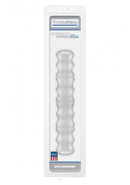 Titamen Extra Long Tunnel Masturbator Clear Sex Toy Product