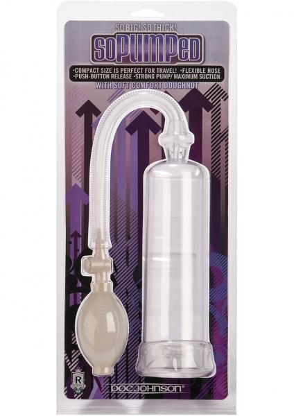 So Pumped Penis Pump Without Sleeve Clear Sex Toy Product