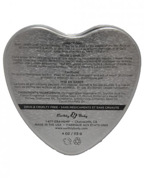 Earthly Body Tropical Edible Candle Banana Daiquiri 4oz Sex Toy Product