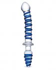 Glas 10 Inches Mr. Swirly Double Ended Glass Dildo & Butt Plug Sex Toy Product