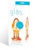 Glas Over Easy Glass Butt Plug Sex Toy Product Image 2