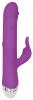 Dancing Pearl Rabbit Vibrator Purple Sex Toy Product Image 1
