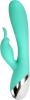 The Silicone Rechargeable Bunny Vibrator Green Sex Toy Product Image 2